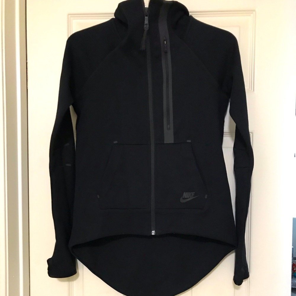 Nike hi low zip up Jacket